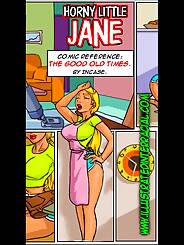 Horny Little Jane · Chapter 01. Artist: IllustratedInterracial.