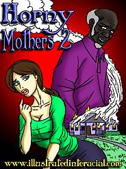 Horny Mothers · Chapter 02-1. Artist: IllustratedInterracial.