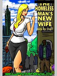 The Homeless Man's New Wife · Chapter 01. Artist: IllustratedInterracial.