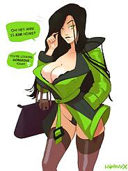 Shego and Ann Possible Kim Possible · Chapter 01. Artist: Hornyx.