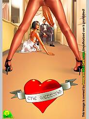 The Wedding - Christine · Chapter 01. Artist: InnocentDickGirls.