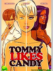 Tommy Likes Candy - Tommy, Christine, Smitha · Chapter 01. Artist: InnocentDickGirls.