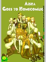 Aisha Goes To Homecoming - Aisha , Priya · Chapter 01. Artist: InnocentDickGirls.