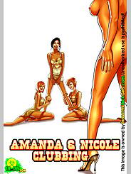 Amanda & Nicole Clubbing - Amanda, Nicole, Priya, · Chapter 01. Artist: InnocentDickGirls.