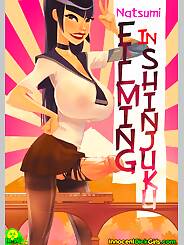 Filming In Shinjuku - Natsumi · Chapter 01. Artist: InnocentDickGirls.
