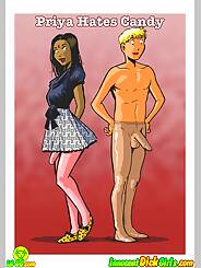 Catfight - Priya, Tommy, Christine · Chapter 01. Artist: InnocentDickGirls.