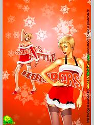Santa's Little Humpers - Christine, Amanda · Chapter 01. Artist: InnocentDickGirls.