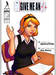Give Me An A+ · Chapter 03. Artist: JKRComix.