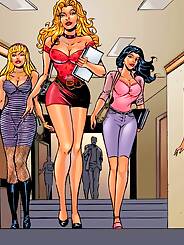 Sorority Sisters · Chapter 001. Artist: Lustomic.