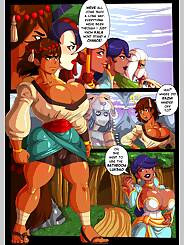 Razmi's Secret Indivisible · Chapter 01. Artist: Loonyjams.