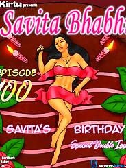 Savita Bhabhi · Chapter 100. Artist: Kirtu.
