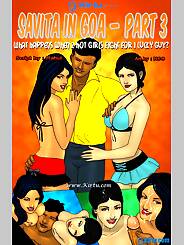Savita Bhabhi In Goa · Chapter 03. Artist: Kirtu.