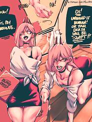 Power Valentine Set Chainsaw Man · Chapter 02. Artist: NoodleNood.