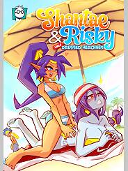 Shantae & Risky - Half Dressed Heroines · Chapter 01. Artist: Mr.E.