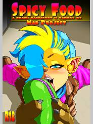 Spicy Food Crash Bandicoot · Chapter 01. Artist: MAD-Project.