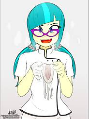 Tactile Response My Little Pony - Equestria Girls · Chapter 01-1. Artist: Pshyzo.