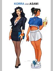 Korra and Asami: Office Story The Legend of Korra · Chapter 01. Artist: Olena Minko.