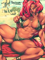 Urbosa Bikini Set The Legend of Zelda · Chapter 01. Artist: Noodlenood.