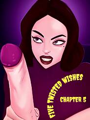 Five Twisted Wishes · Chapter 005. Artist: FoxBlack , RawlyRawls.