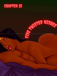 Five Twisted Wishes · Chapter 015. Artist: FoxBlack , RawlyRawls.