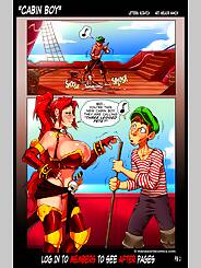 Cabin Boy · Chapter 01. Artist: Romulo Melkor Mancin.